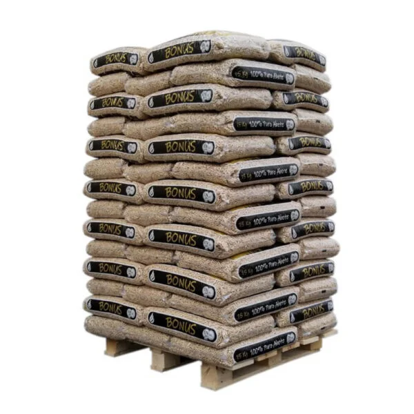 Pellet Bonus - bancale 70 sacchi da 15 kg
